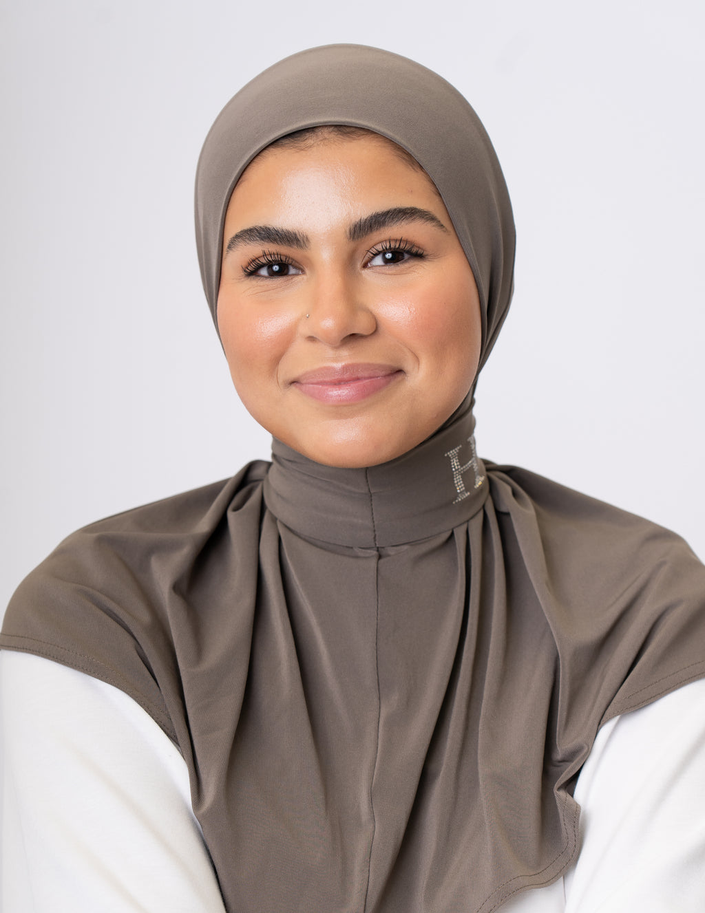 Instant Hijab Stone Edit Ash grey