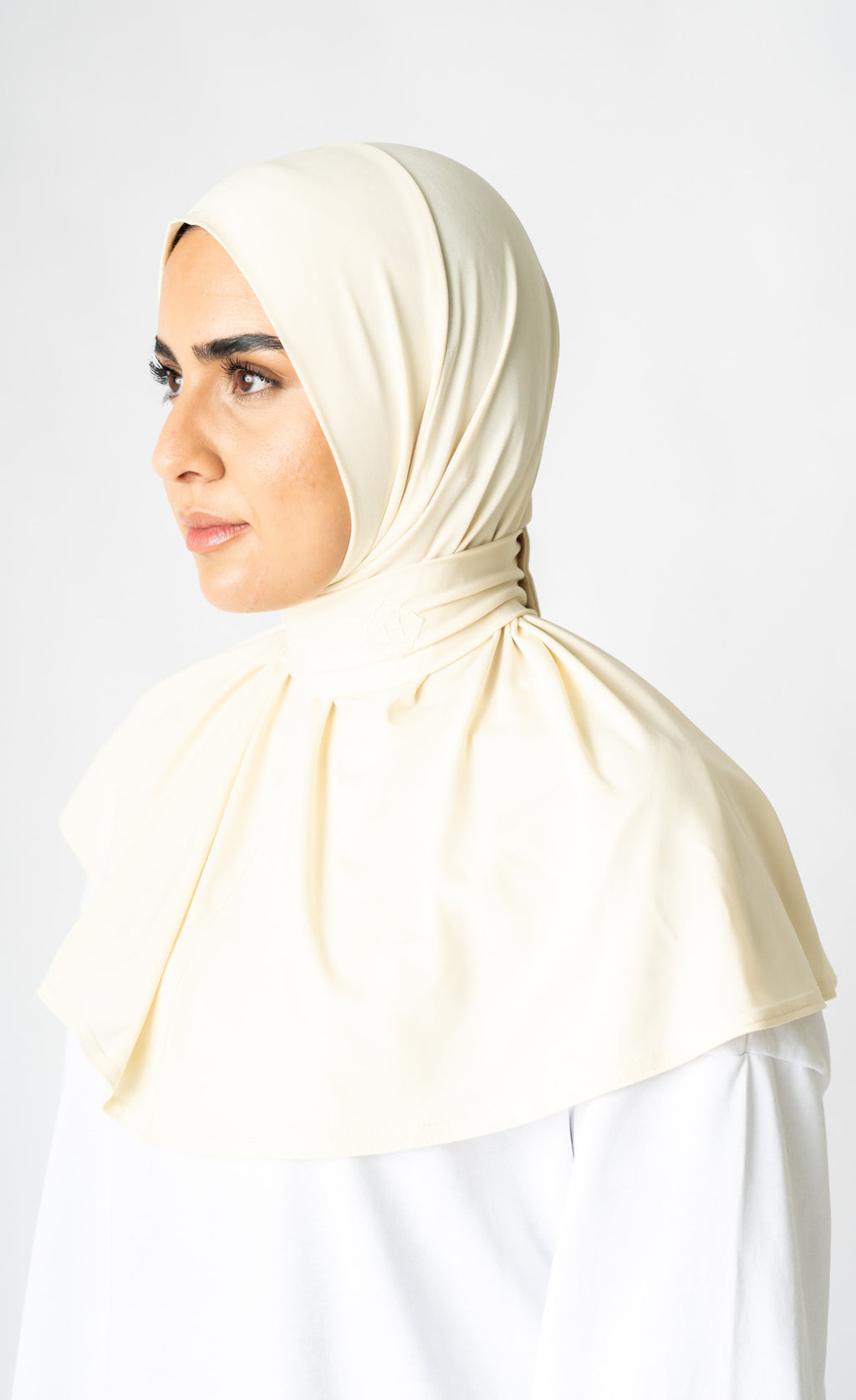 Instant Hijab Sunbeam Glow (Light Yellow)