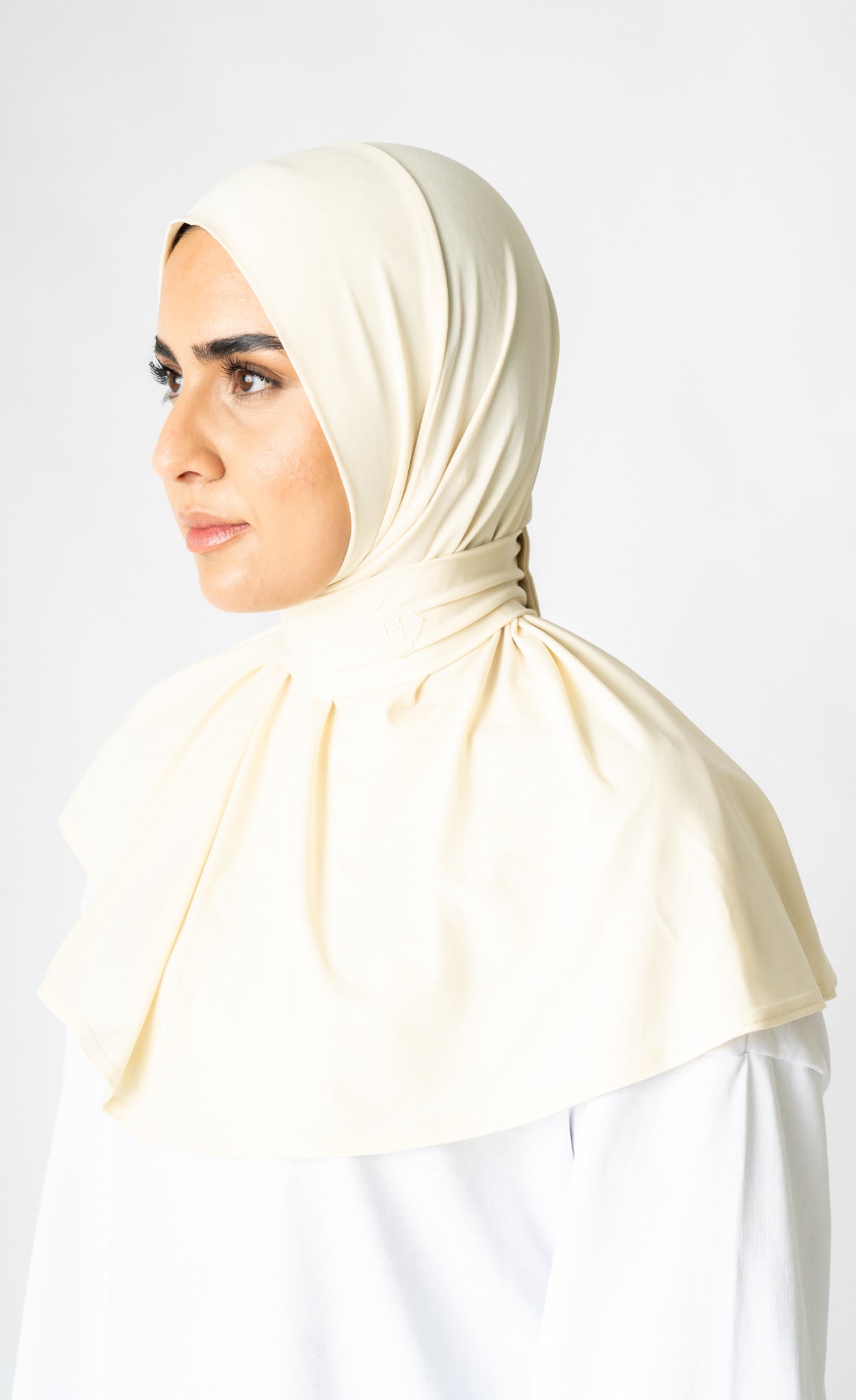 Instant Hijab Sunbeam Glow (Light Yellow)