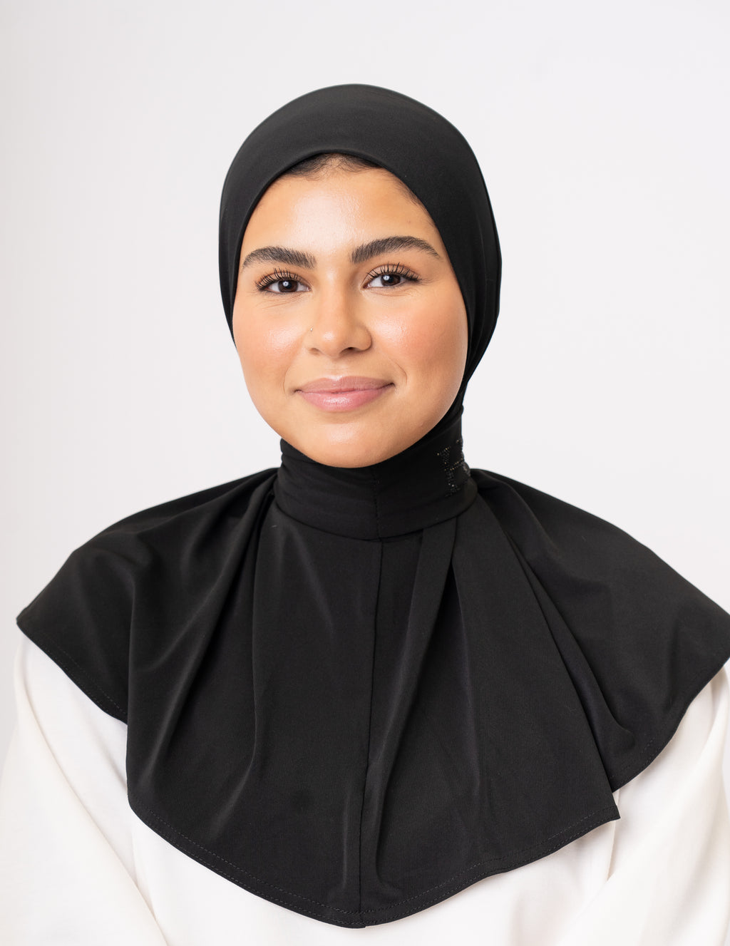 Instant Hijab Stone Edit Midnight Black