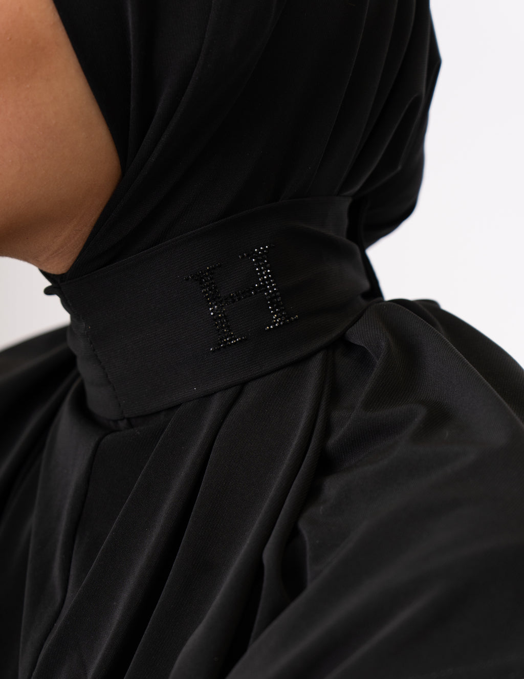 Instant Hijab Stone Edit Midnight Black