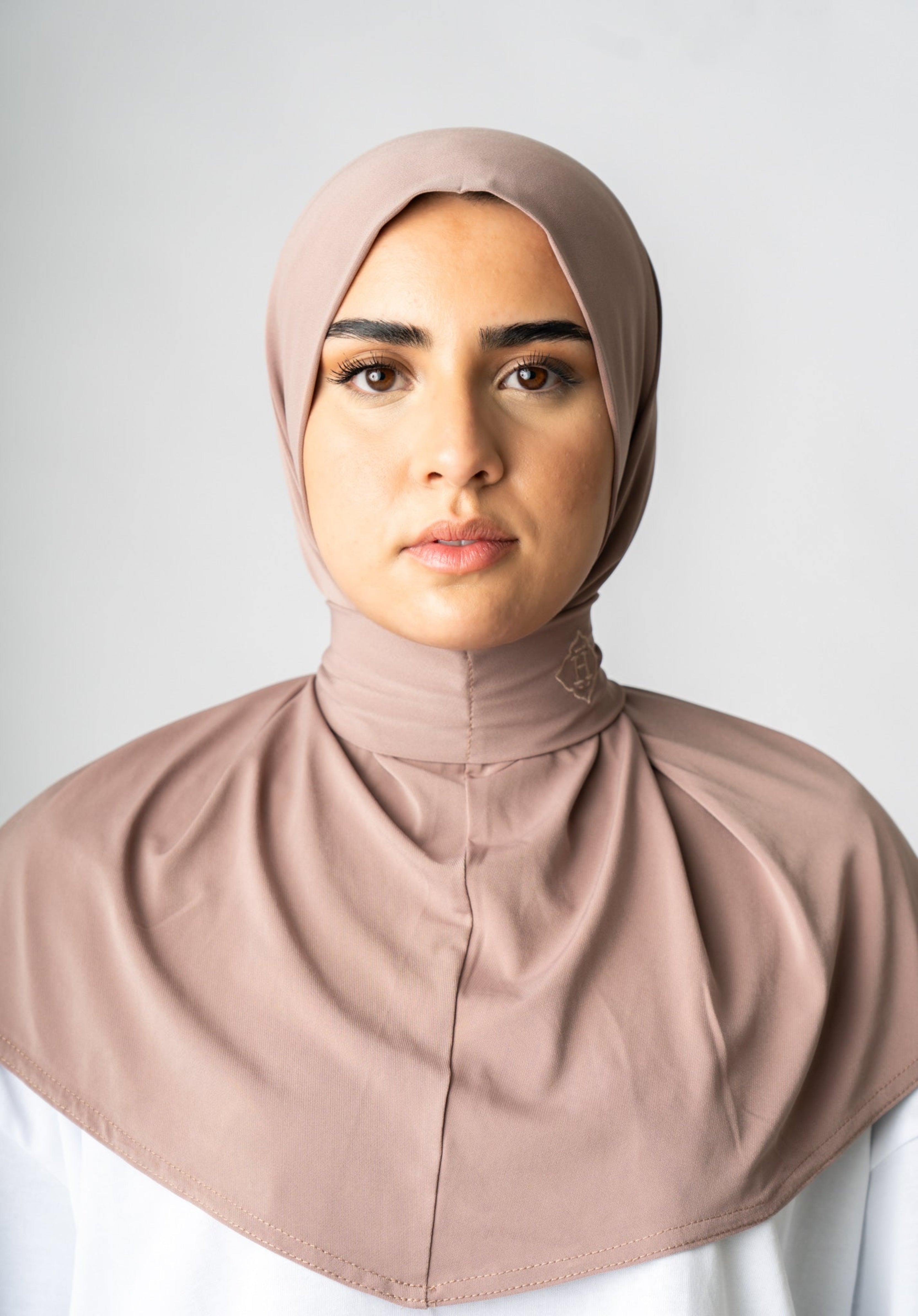 Instant Hijab Desert Rose (Beige-Pink)
