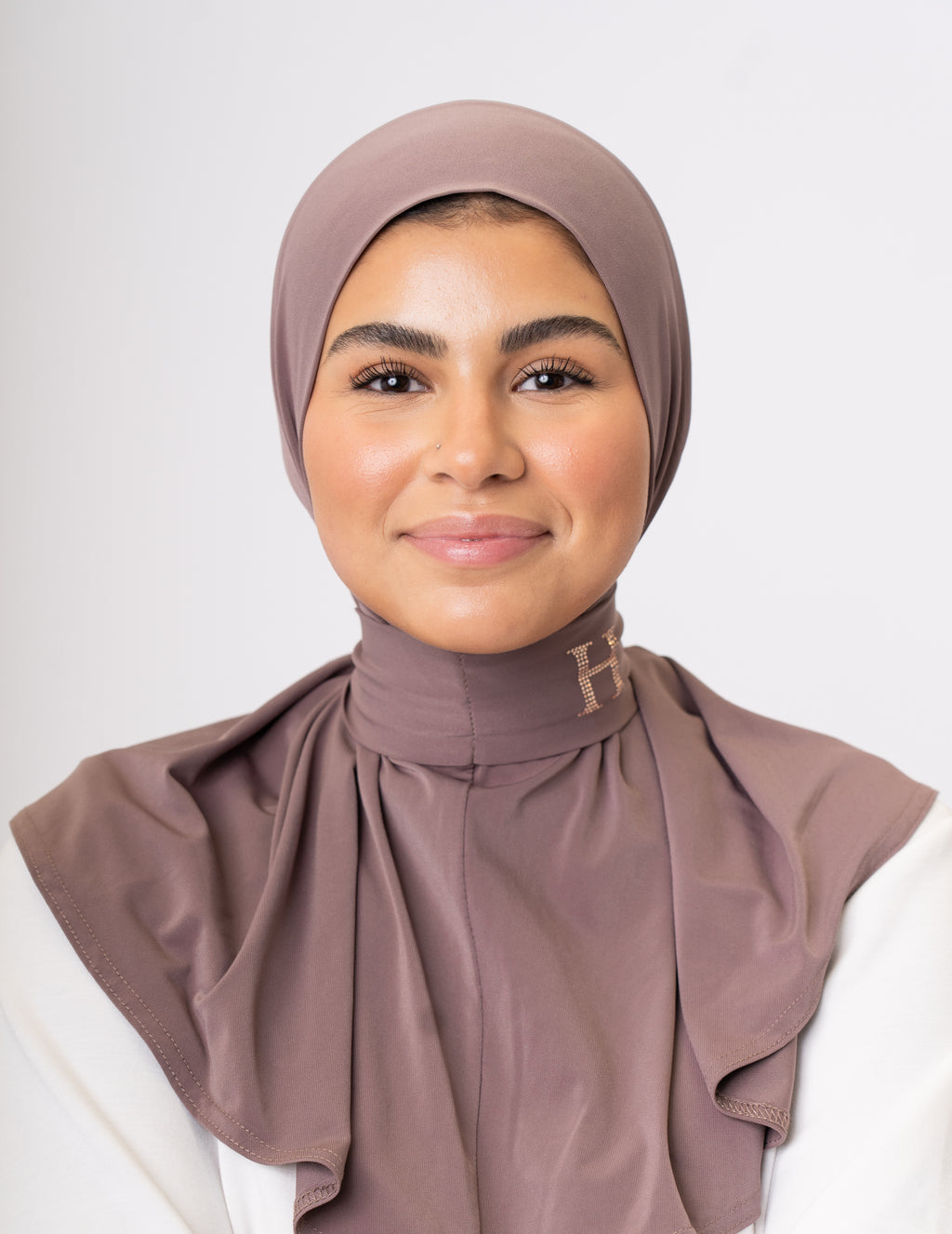 Instant Hijab Stone Edit Dusty Mocha