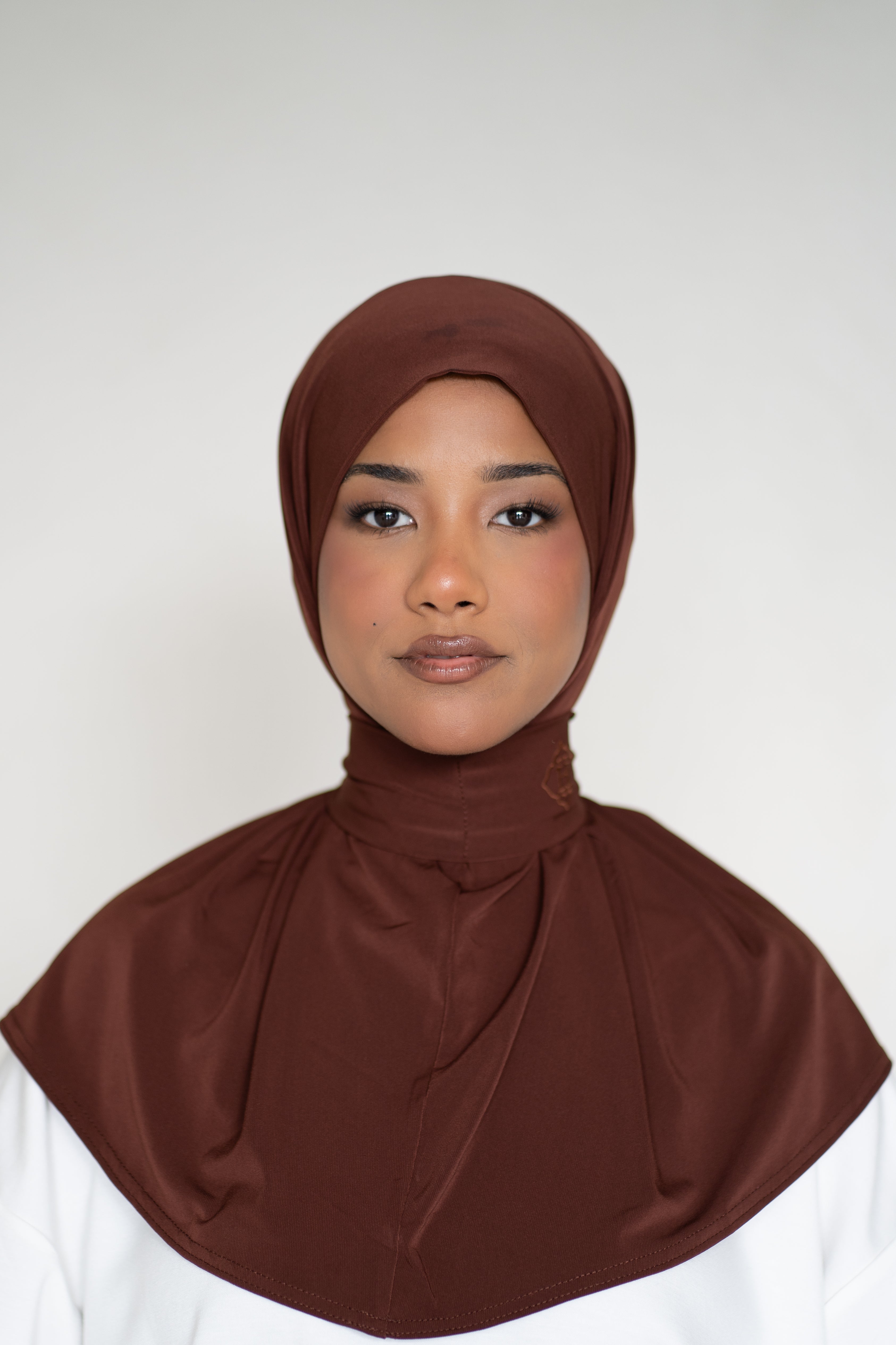 Instant Hijab Espresso Glow (Chocolate Brown)