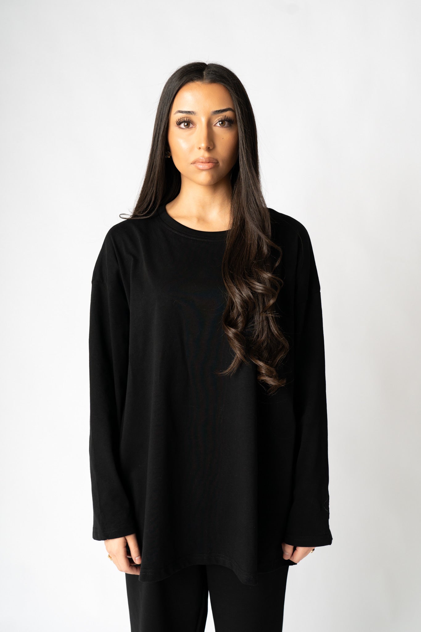 Oversized T-Shirt - Midnight Black