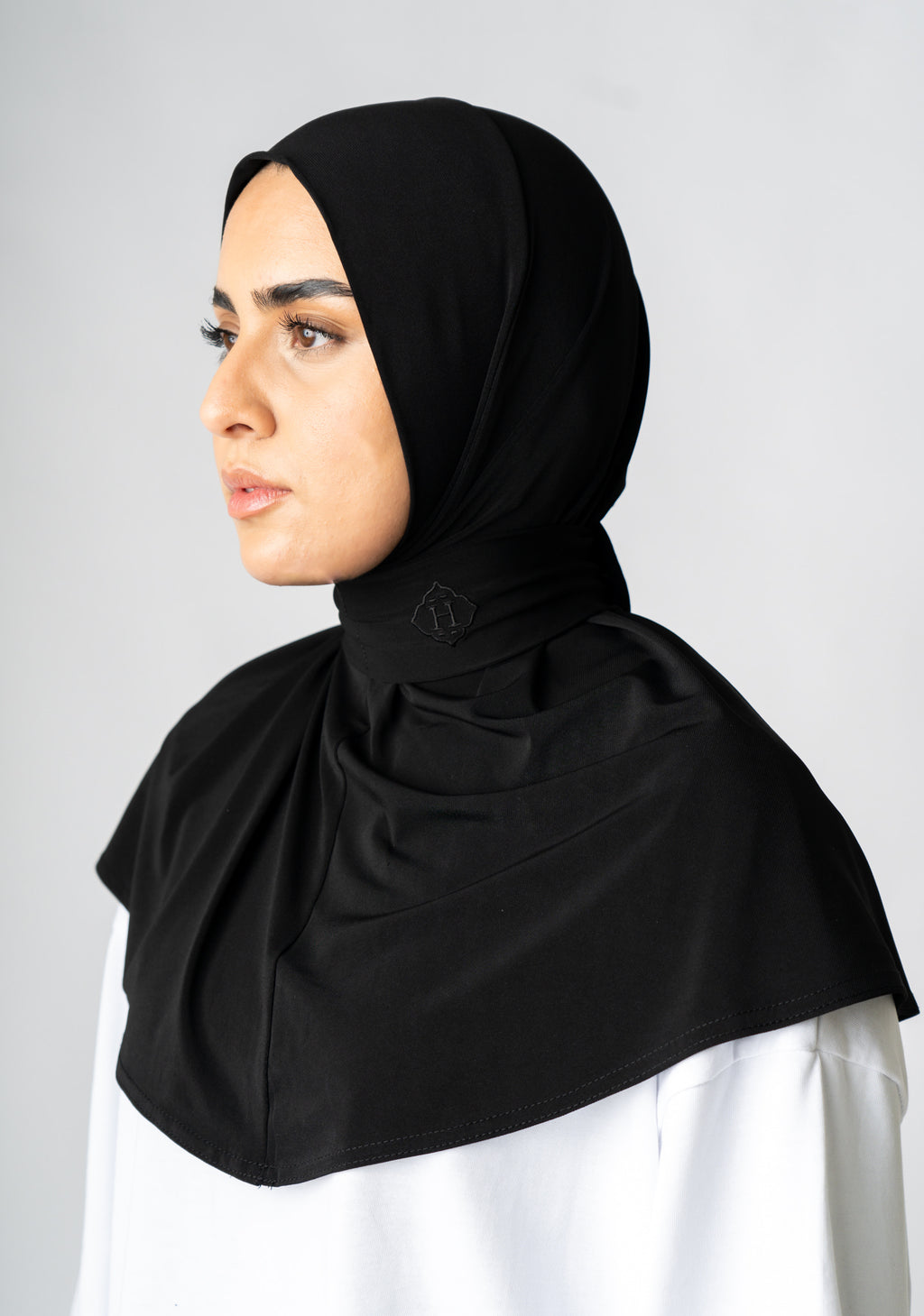 Instant Hijab Midnight Black (Black)