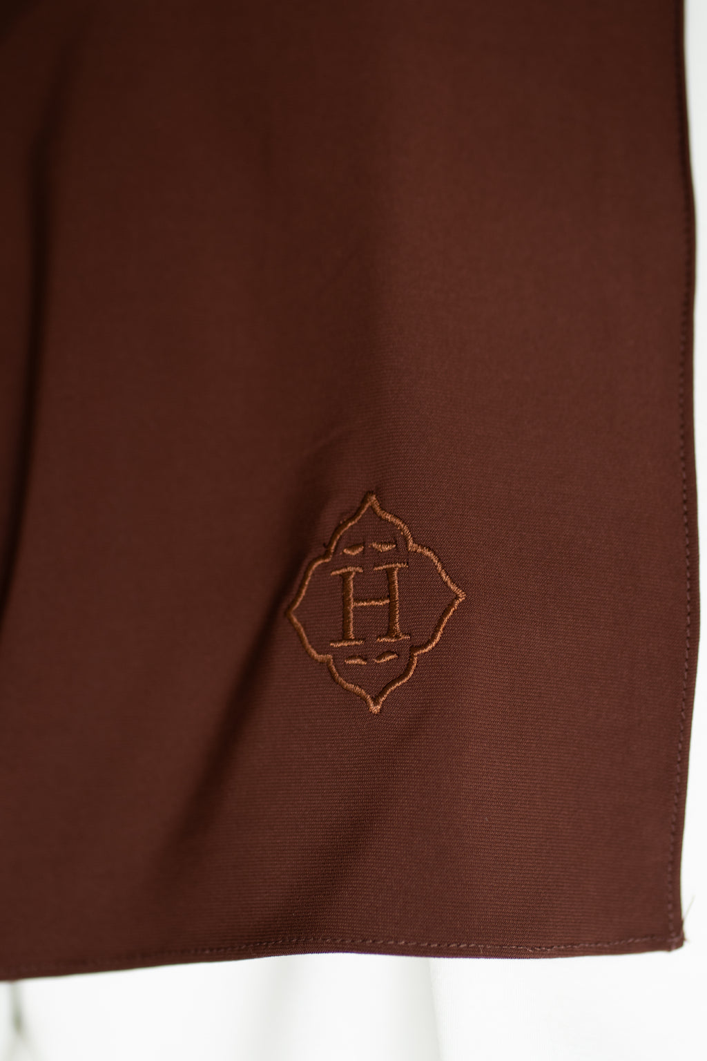 Premium Jersey Hijab Espresso Glow (Dark Brown)