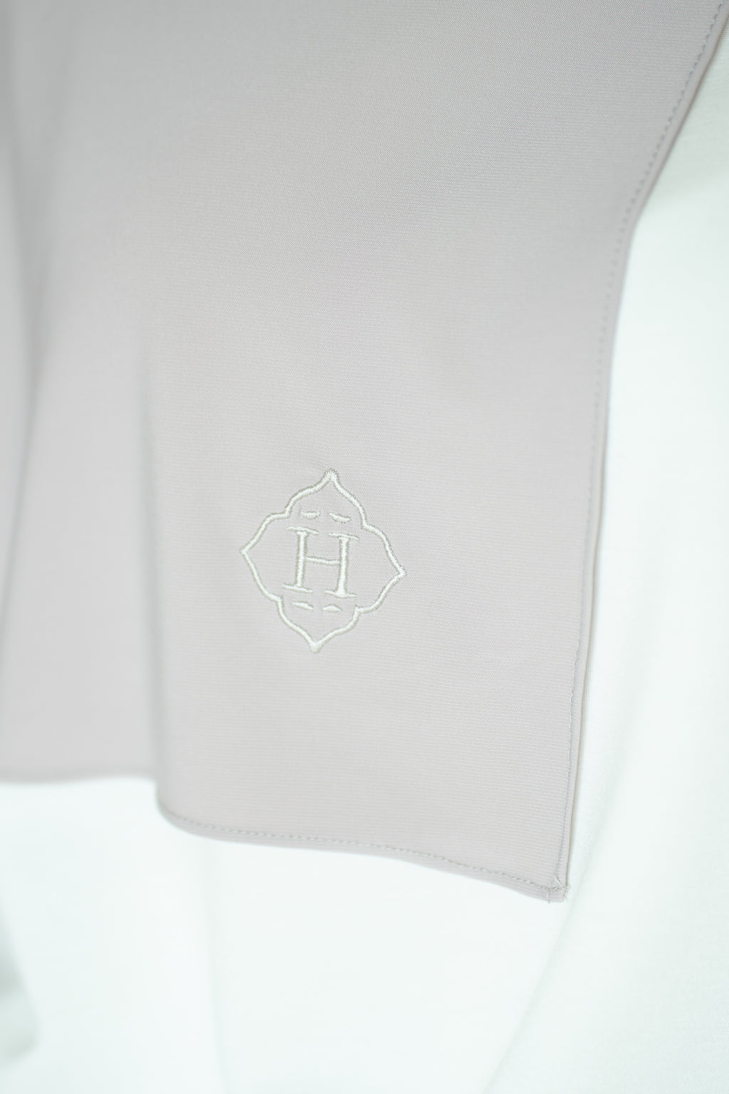 Premium Jersey Hijab Silver Mist (Grey)