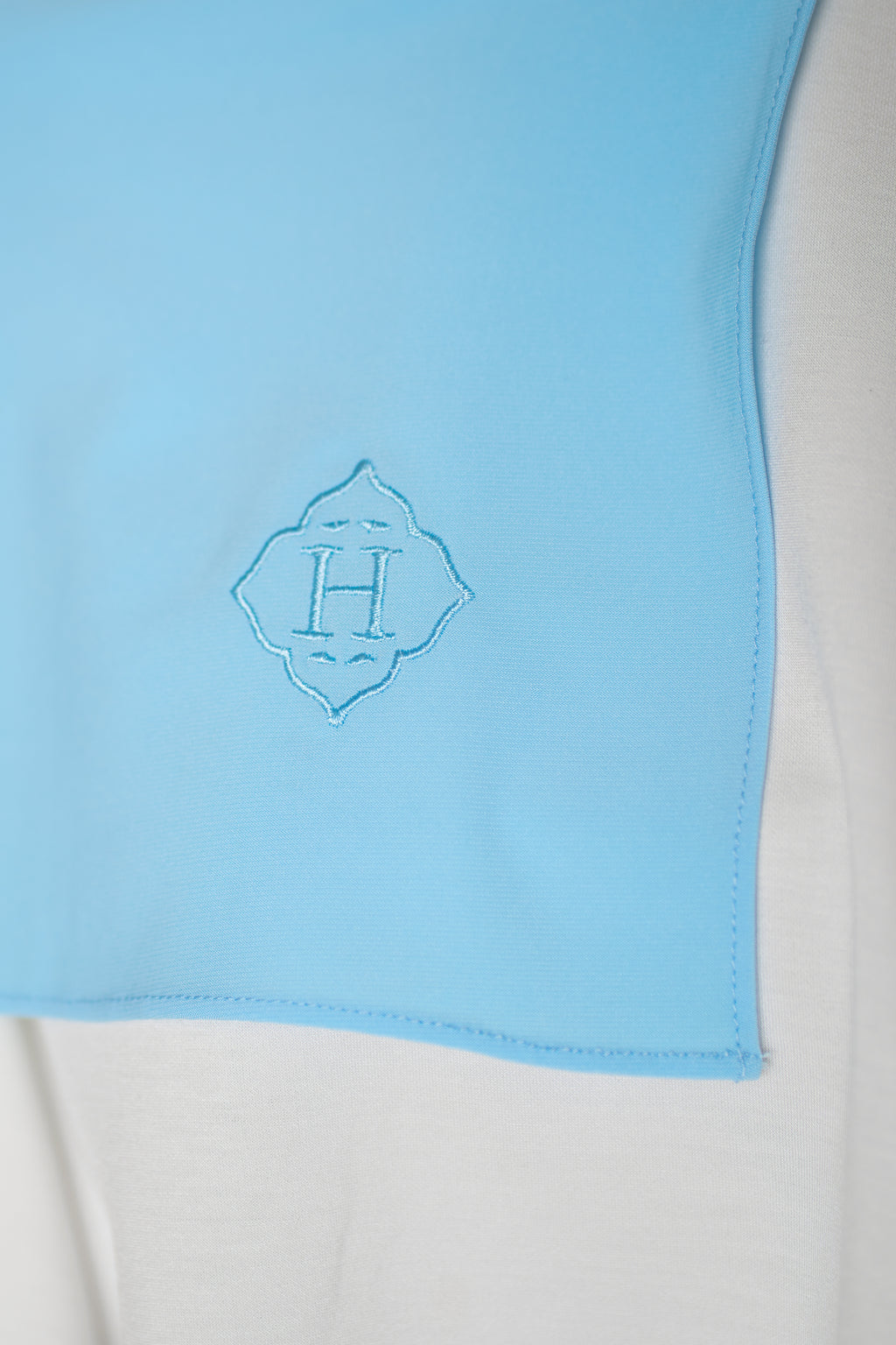 Premium Jersey Hijab Ocean Mist (Blue)