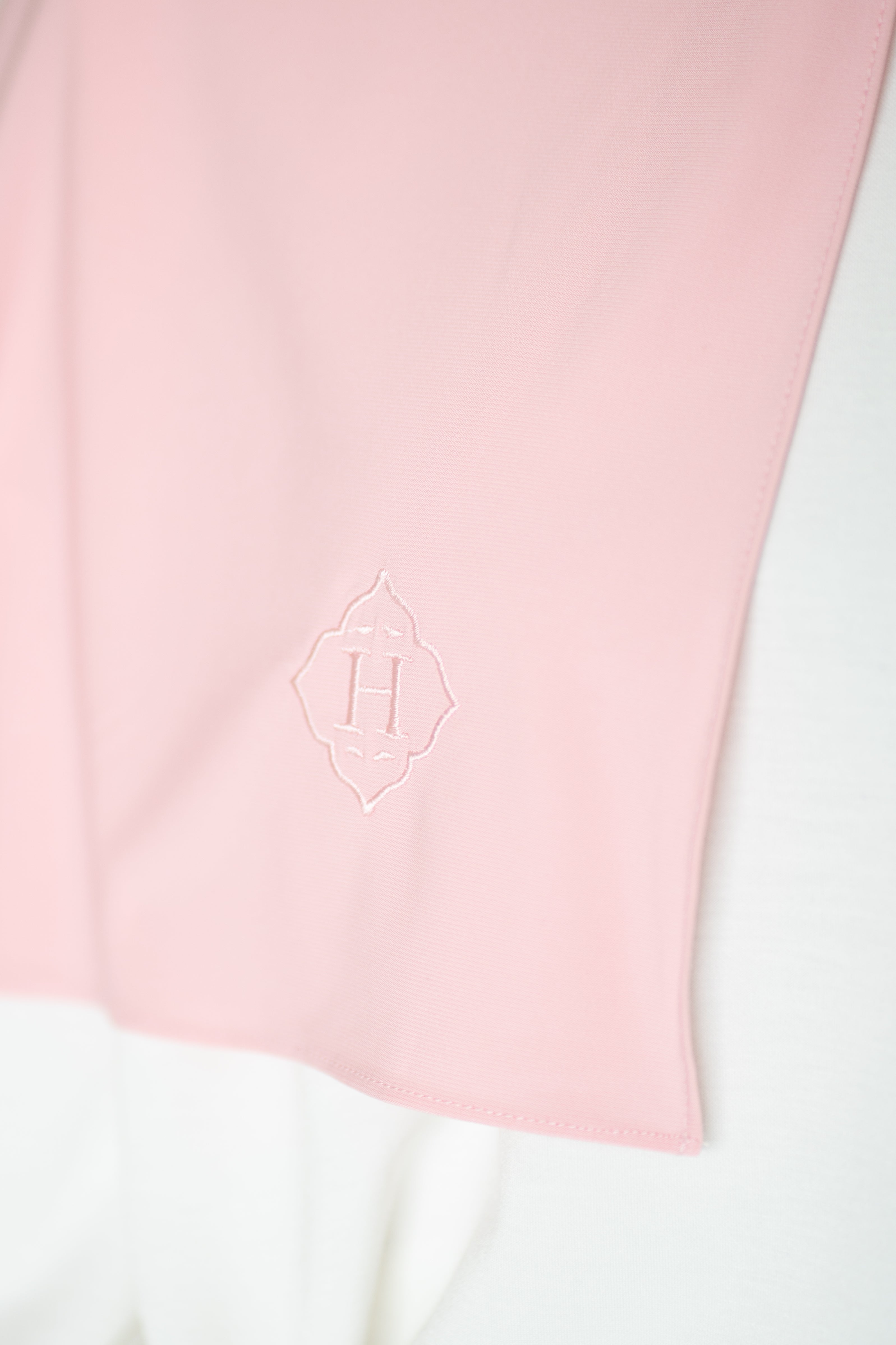 Premium Jersey Hijab Velvet Bloom (Pink)