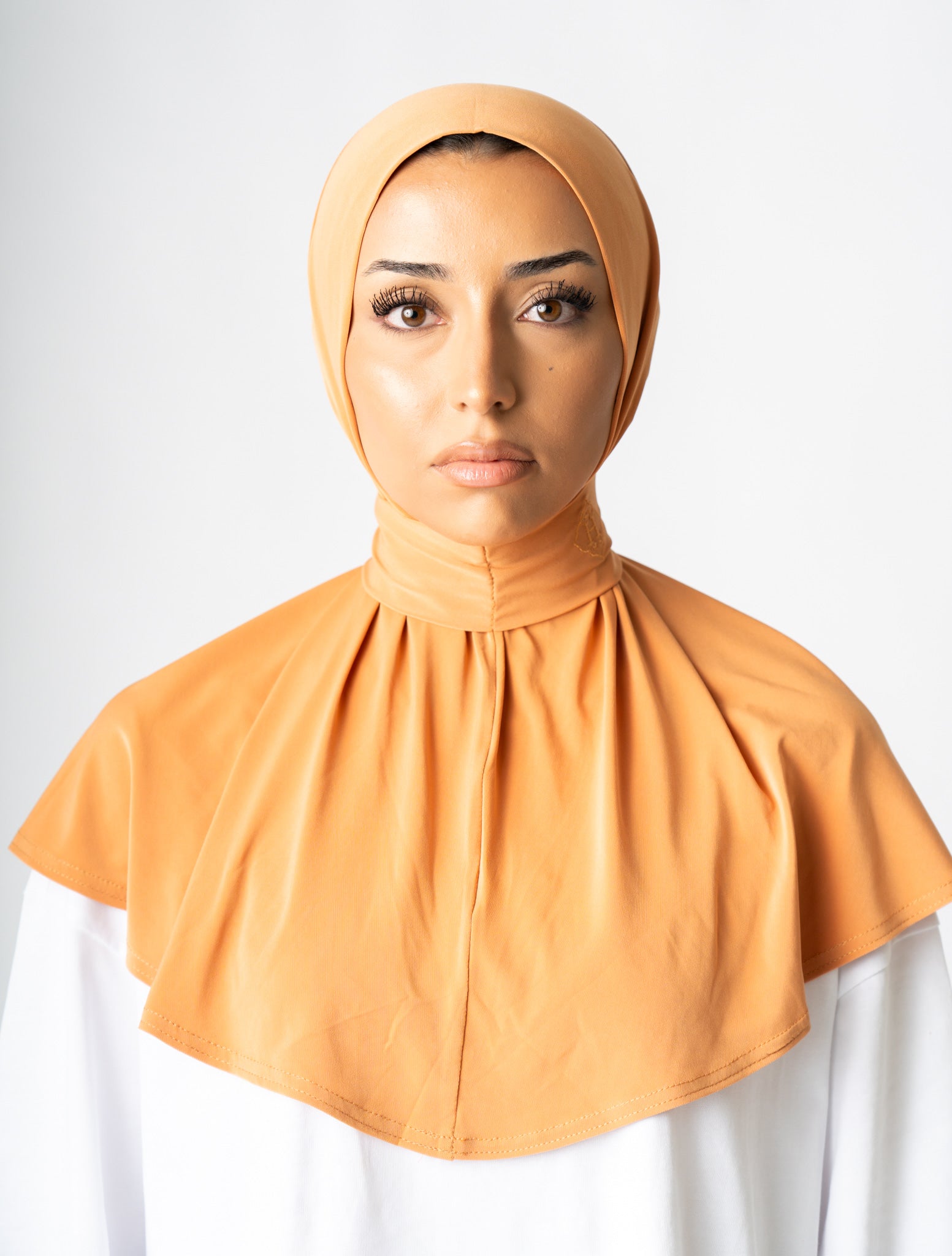 Instant Hijab Autumn Flame (Orange)