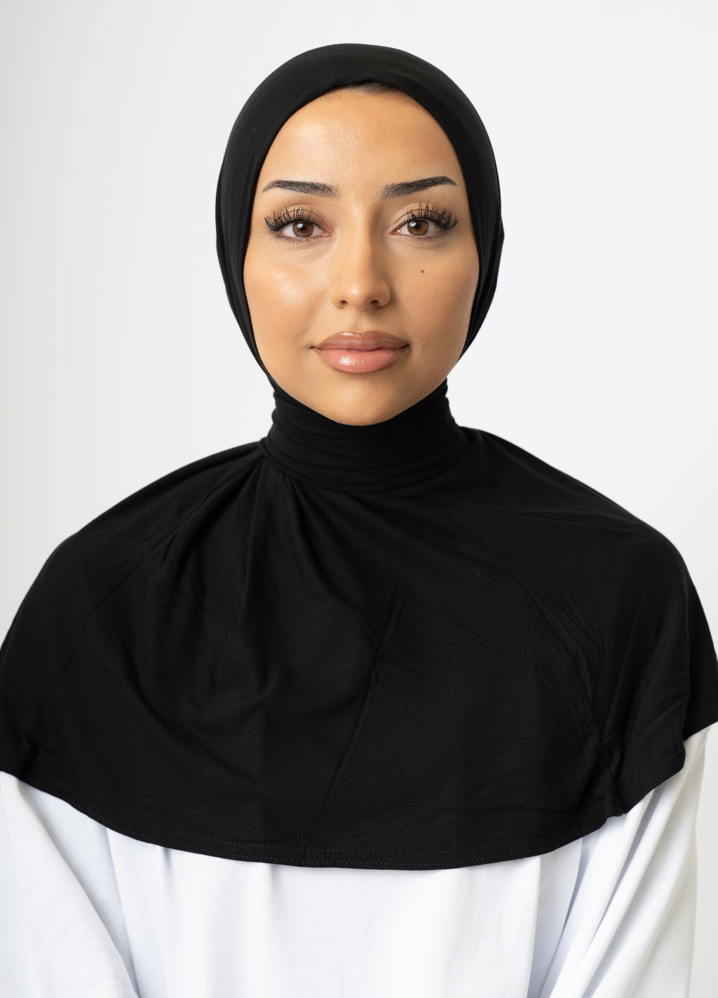 Instant Hijab Bamboo Noir Silk (Black)