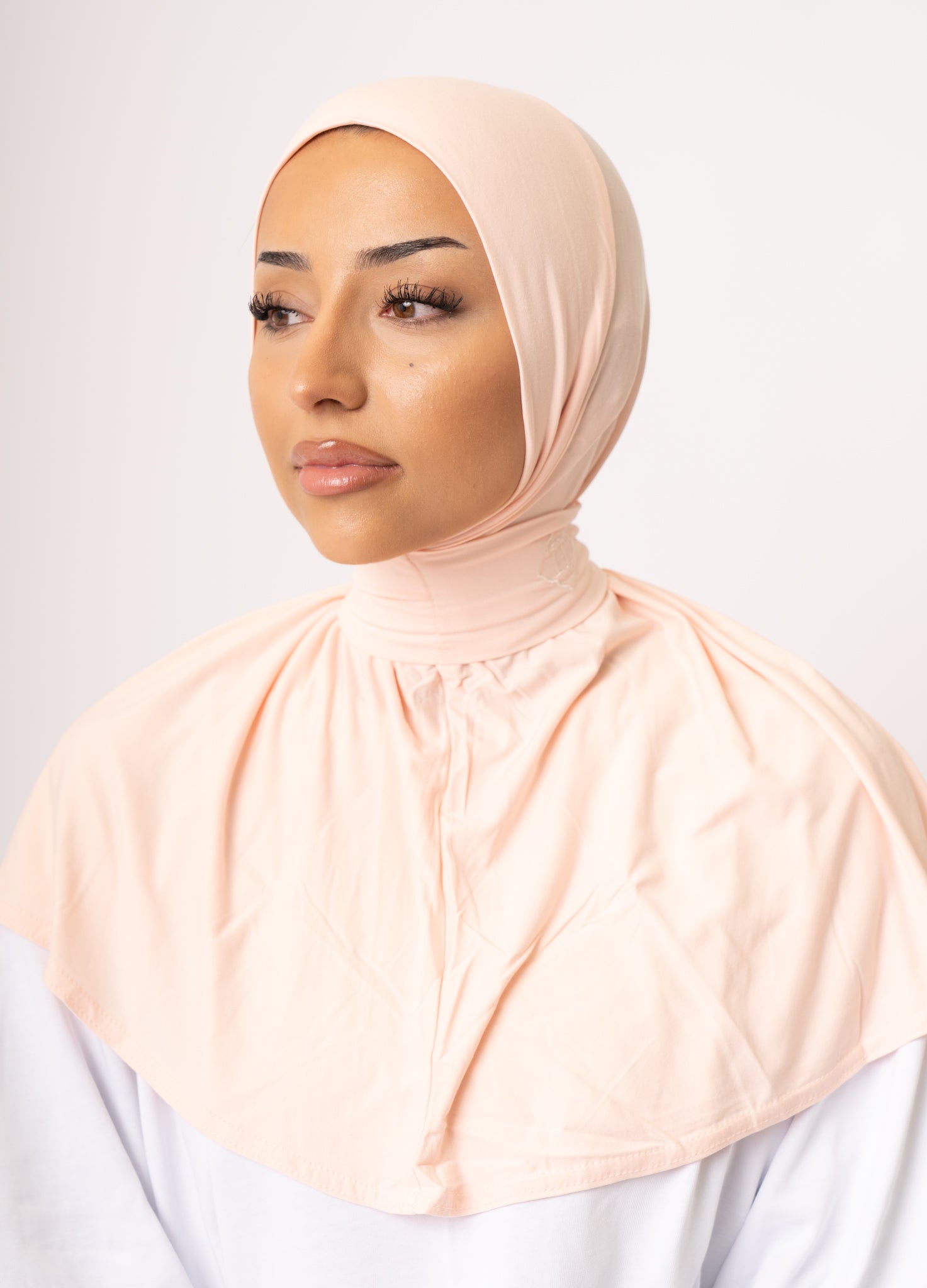 Instant Hijab Bamboo Blush Bloom (Pink)