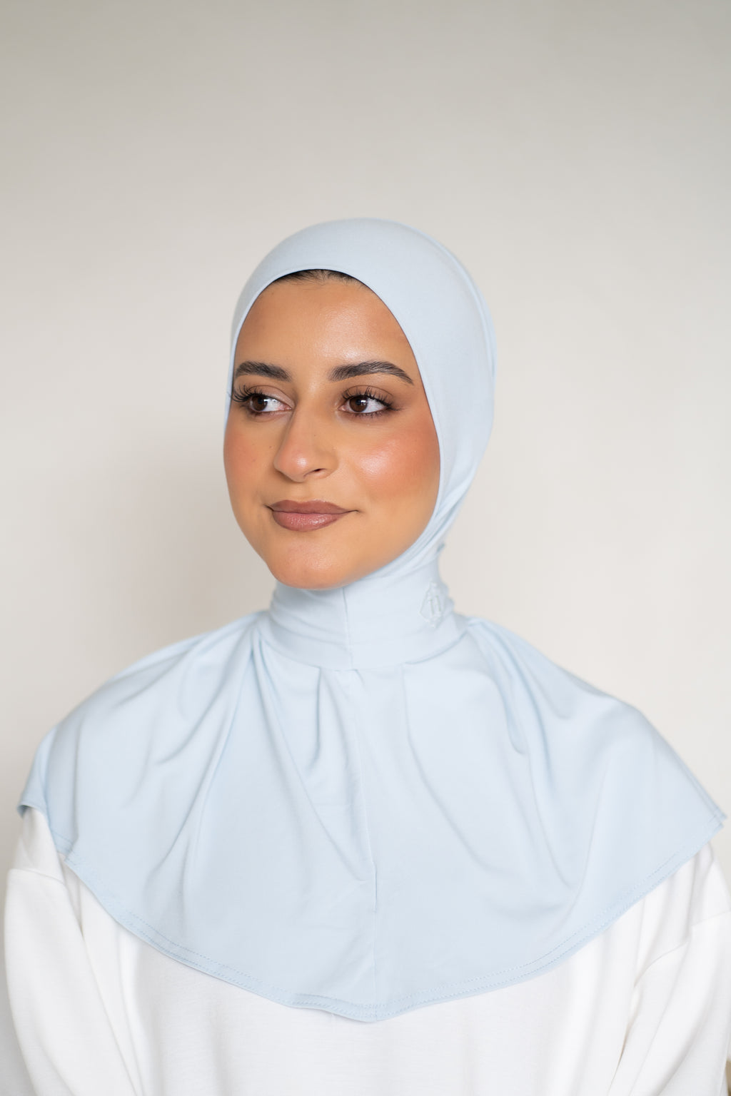 Instant Hijab Artic Mist (Light Blue)