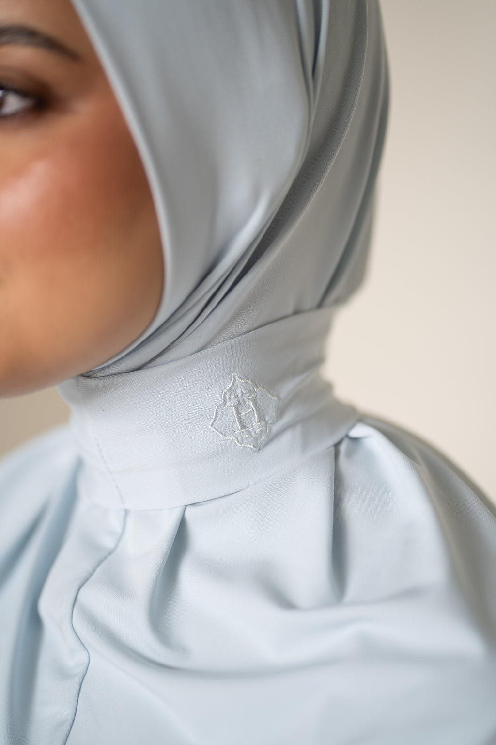 Instant Hijab Artic Mist (Light Blue)