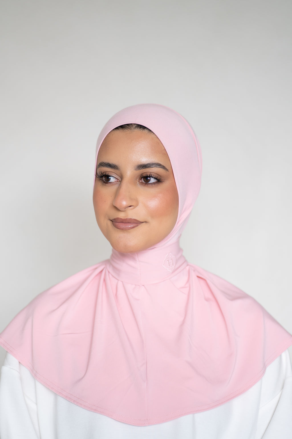 Instant Hijab Velvet Bloom (Pink)
