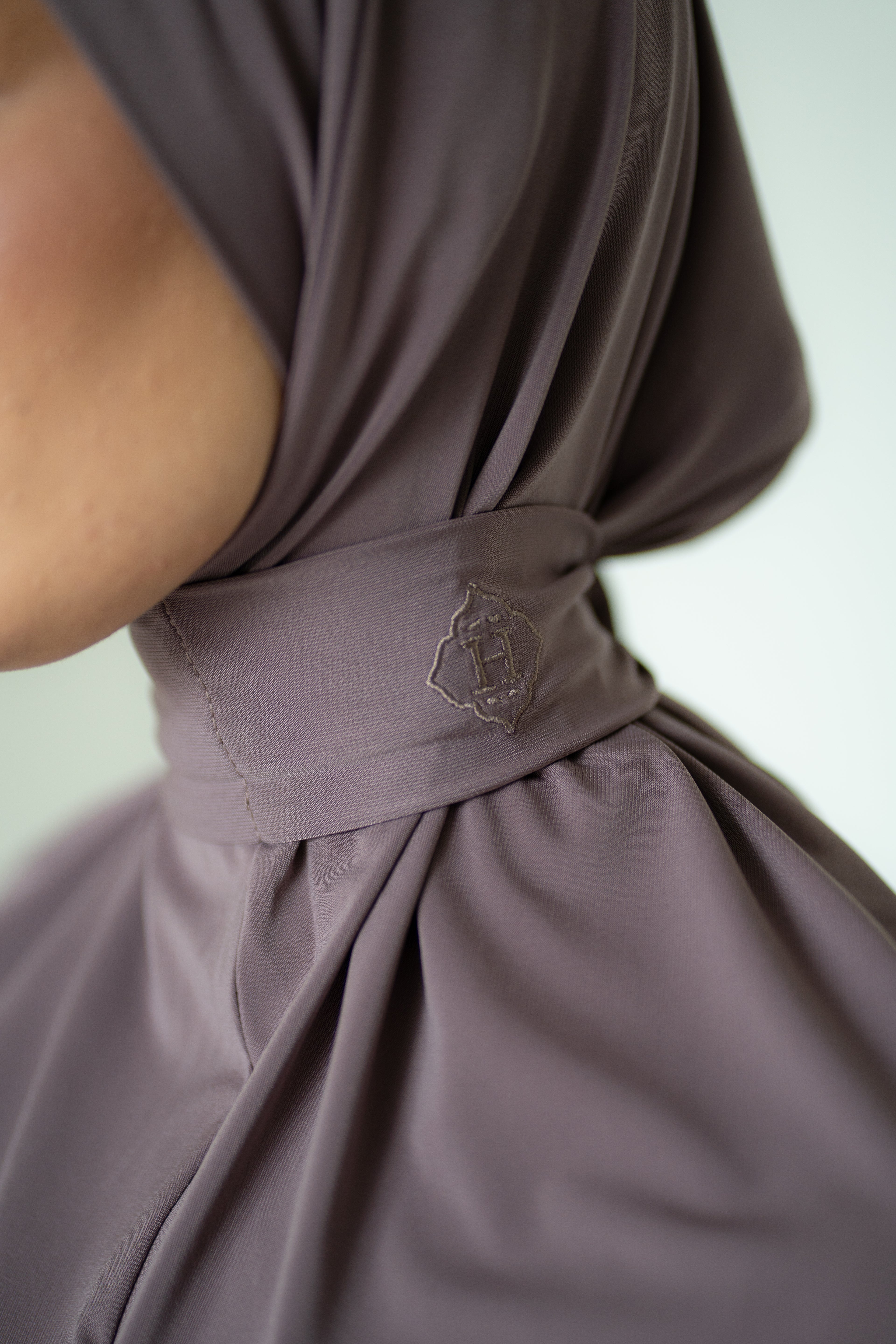 Instant Hijab Dusty Mocha (Taupe)