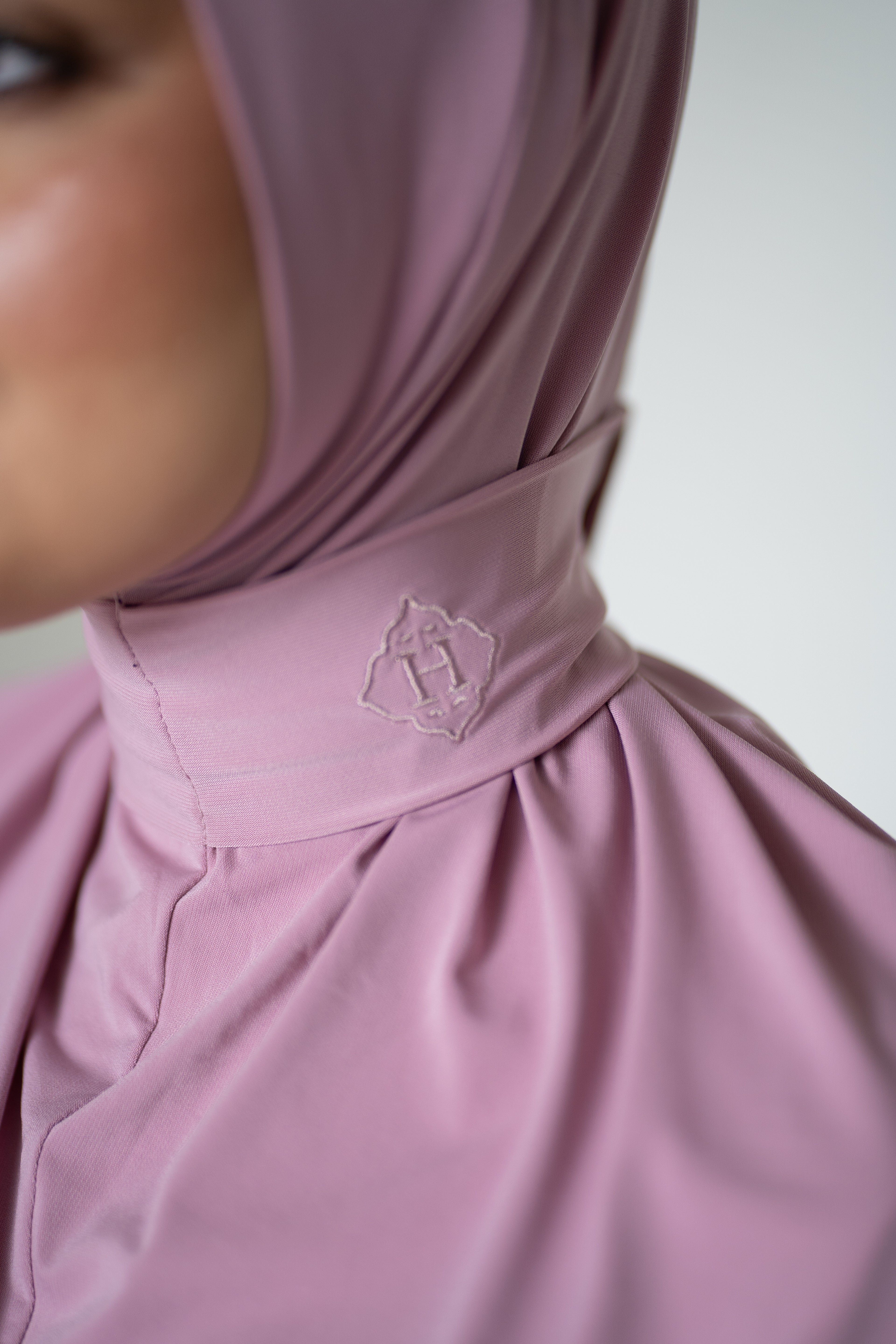Instant Hijab Orchid Mist (Pink-Purple)