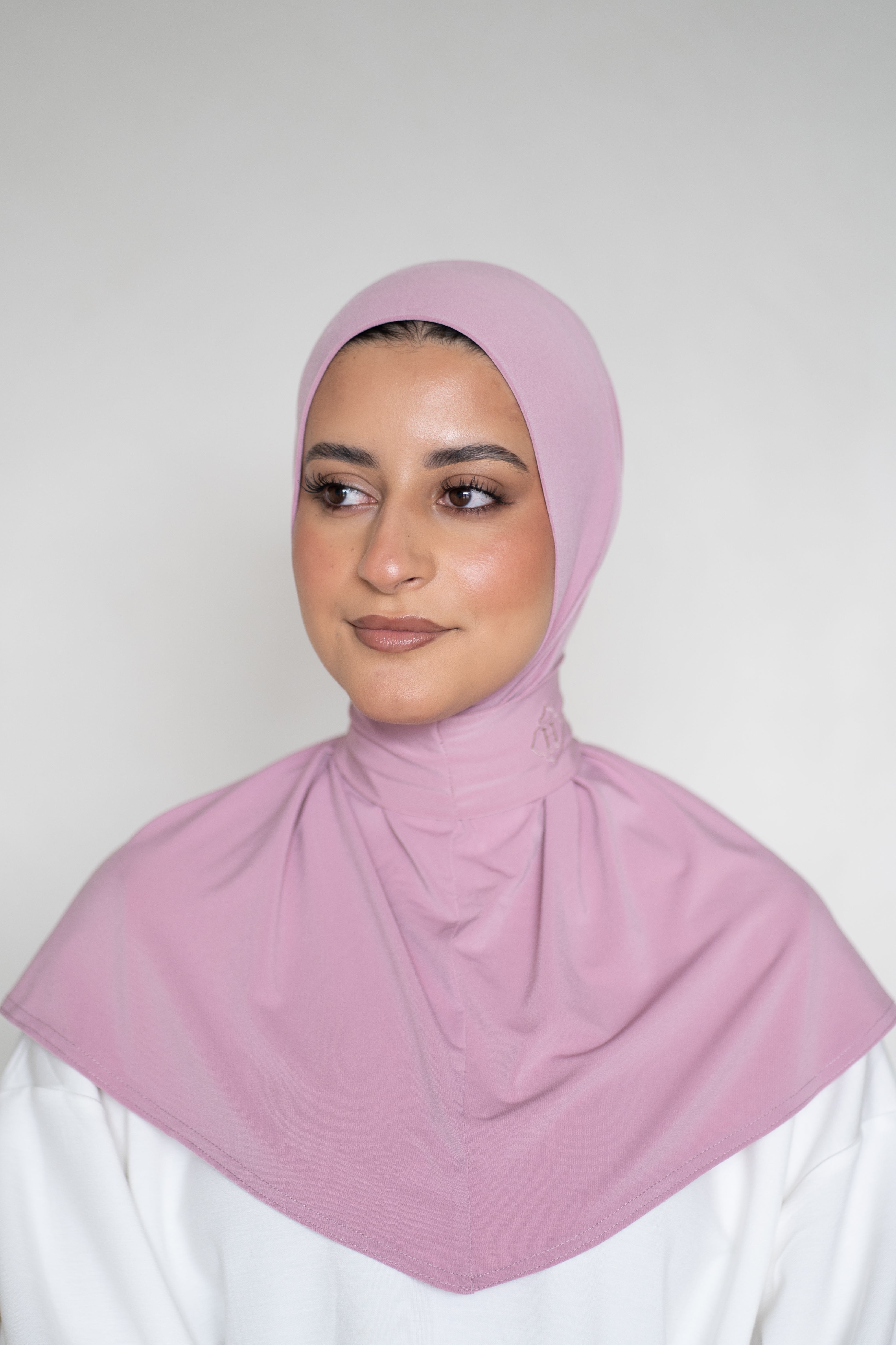 Instant Hijab Orchid Mist (Pink-Purple)