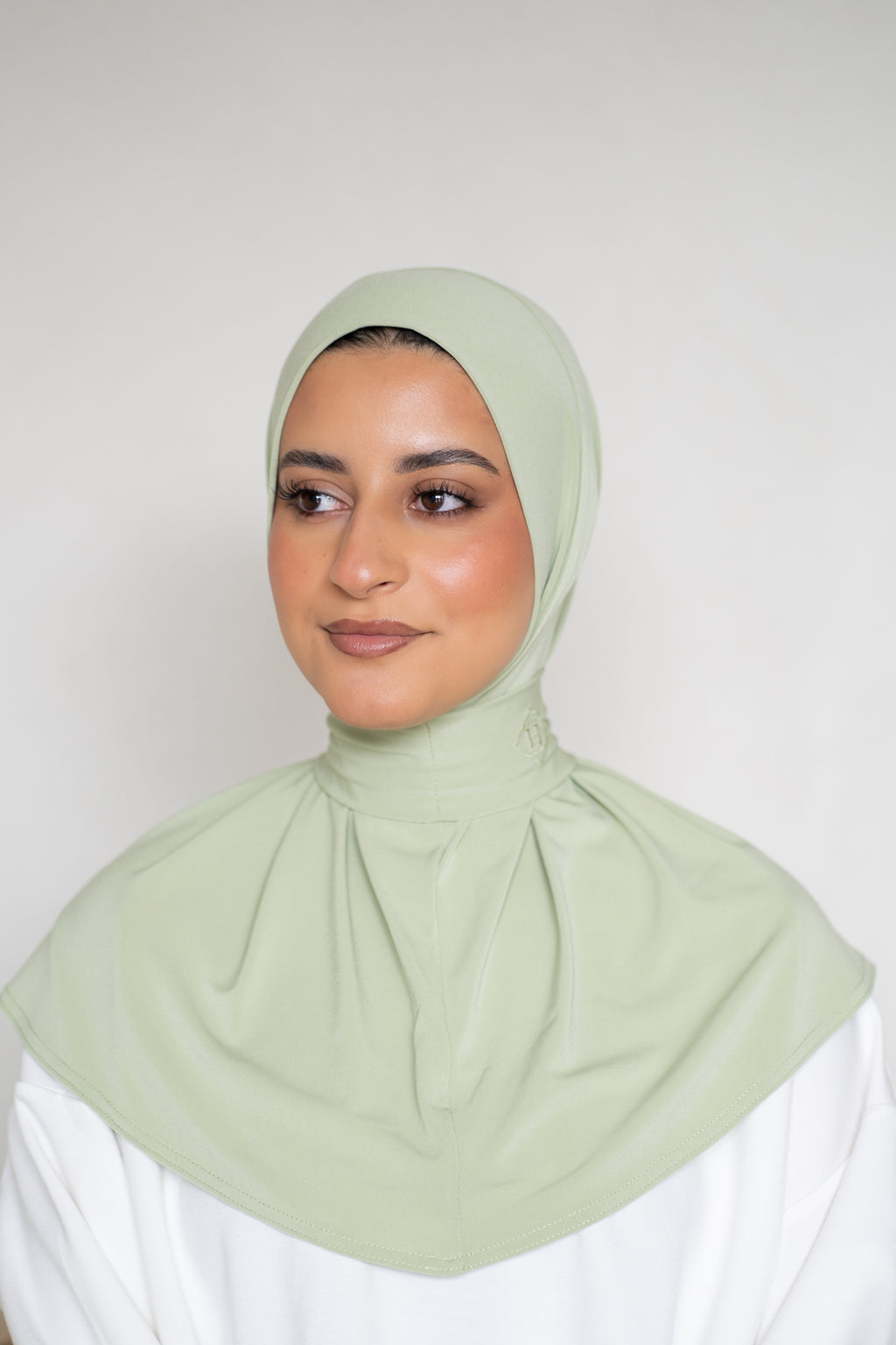 Instant Hijab Pistachio Silk (Green)