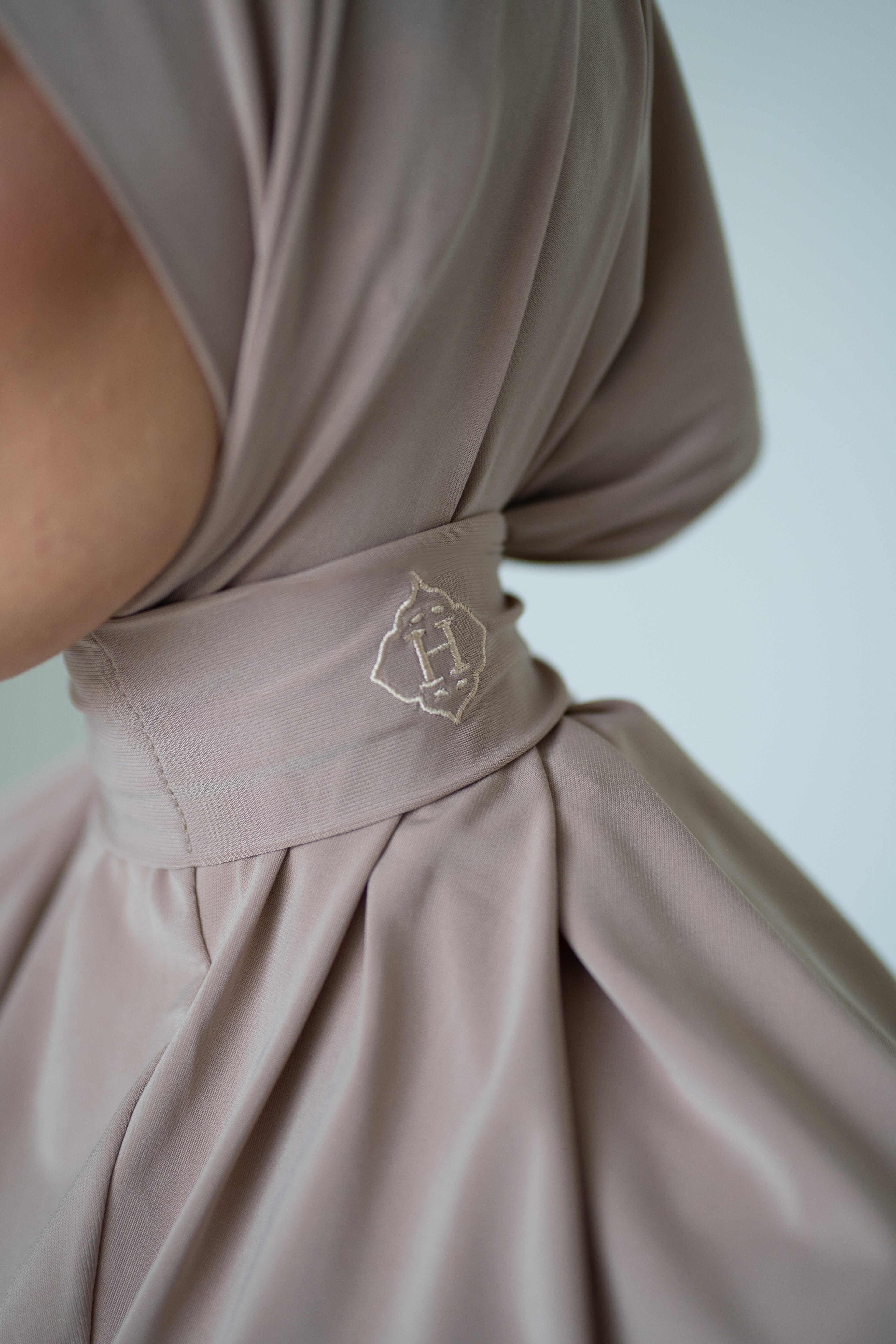 Instant Hijab Sandstone Glow (Beige-Khaki)