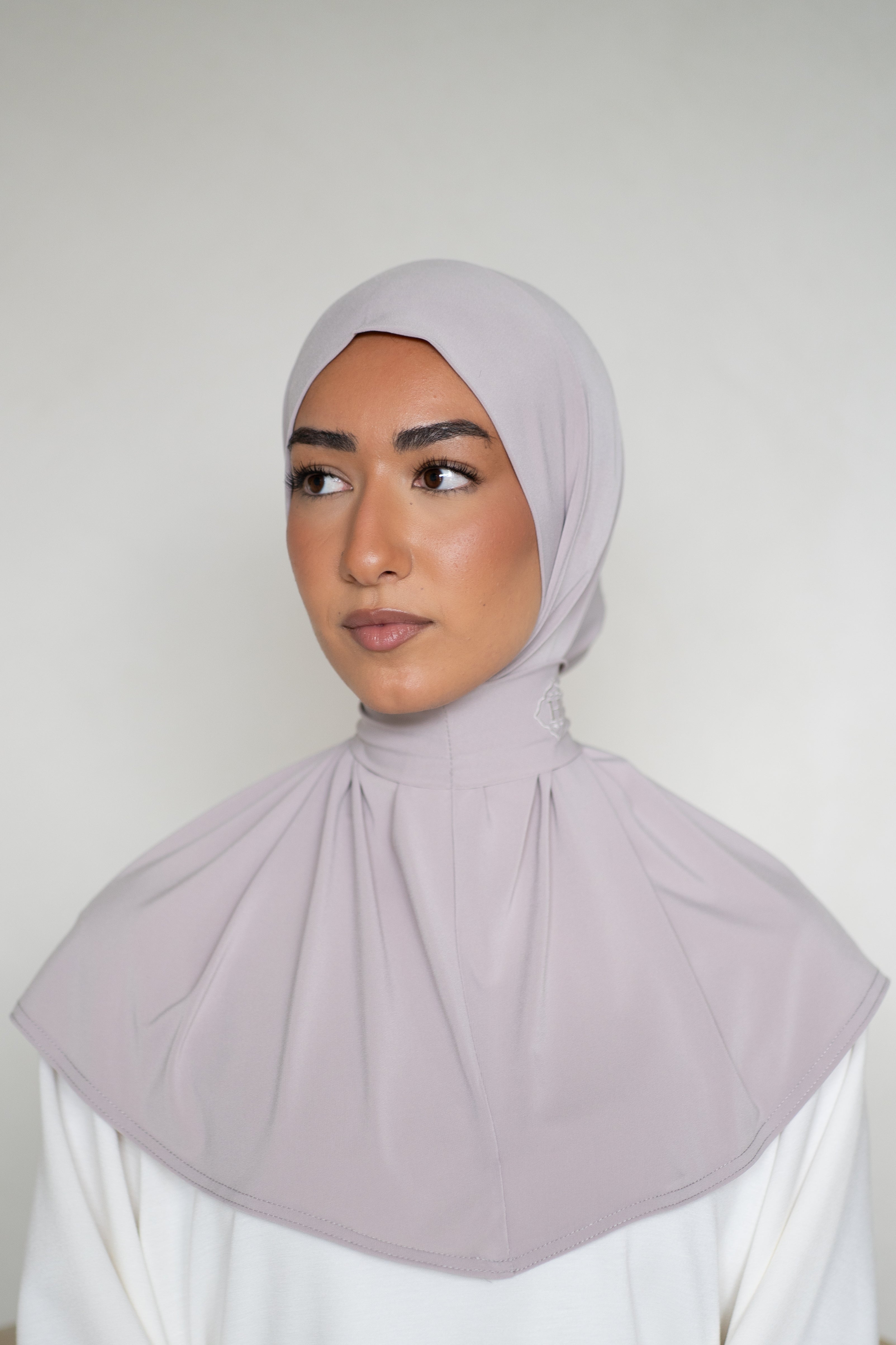 Instant Hijab Silver Mist (Grey)