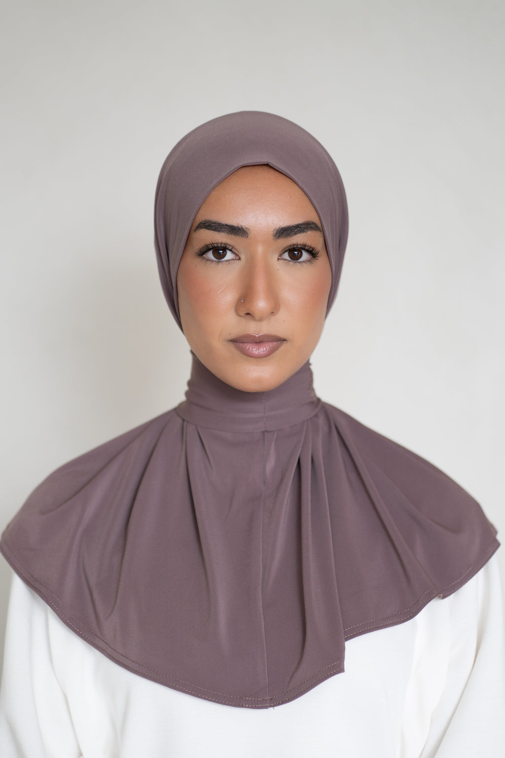Instant Hijab Dusty Mocha (Taupe)