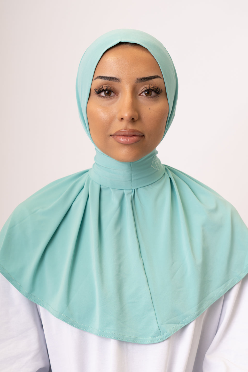 Instant Hijab Tropical Mist (Blue-Green)