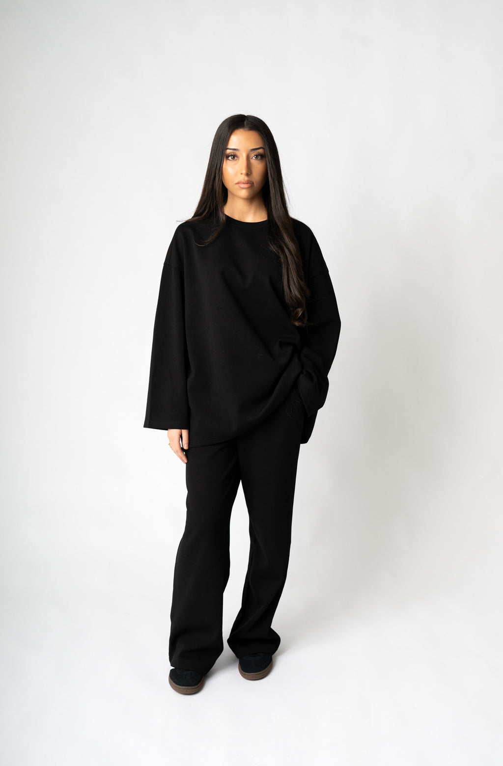 Oversized T-Shirt - Midnight Black